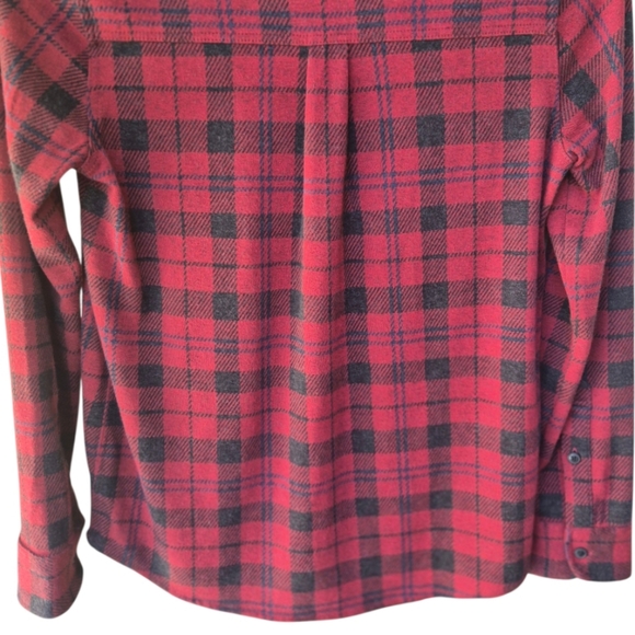 Faherty Legend Sweater Shirt Cherry Creek Plaid Size XS - Picture 8 of 15